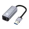 Techly IDATA USB-ETGIGA-AA docking station/replicatore di porte per laptop con filo USB 3.2 Gen 1 (3.1 Gen 1) Type-A nero, argento