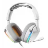 Glorious Gaming Glorious GHS Eternal RGB - headset gaming stereo RGB per PC, PS5, PS4, Switch - driver angolari ottimizzati, microfono rimovibile regolabile e cristallino, USB-C - durevole, comfort per tutto il giorno e la notte - bianco