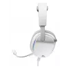 Glorious Gaming Glorious GHS Eternal RGB - headset gaming stereo RGB per PC, PS5, PS4, Switch - driver angolari ottimizzati, microfono rimovibile regolabile e cristallino, USB-C - durevole, comfort per tutto il giorno e la notte - bianco