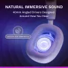 Glorious Gaming Glorious GHS Eternal RGB - headset gaming stereo RGB per PC, PS5, PS4, Switch - driver angolari ottimizzati, microfono rimovibile regolabile e cristallino, USB-C - durevole, comfort per tutto il giorno e la notte - bianco