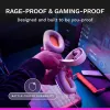 Glorious Gaming Glorious GHS Eternal RGB - headset gaming stereo RGB per PC, PS5, PS4, Switch - driver angolari ottimizzati, microfono rimovibile regolabile e cristallino, USB-C - durevole, comfort per tutto il giorno e la notte - bianco