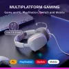 Glorious Gaming Glorious GHS Eternal RGB - headset gaming stereo RGB per PC, PS5, PS4, Switch - driver angolari ottimizzati, microfono rimovibile regolabile e cristallino, USB-C - durevole, comfort per tutto il giorno e la notte - bianco