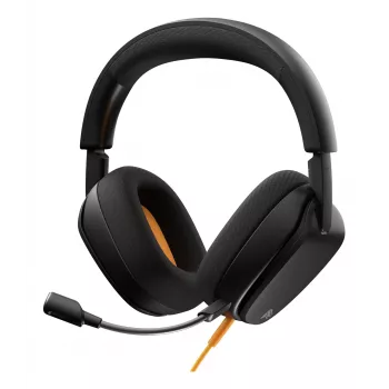 Glorious Gaming Glorious GHS Eternal - headset gaming stereo per PC, PS5, PS4, Xbox, Switch - driver angolari ottimizzati, microfono rimovibile regolabile e cristallino, 3,5 mm - robusto, comfort per tutto il giorno e la notte - nero