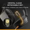 Glorious Gaming Glorious GHS Eternal - headset gaming stereo per PC, PS5, PS4, Xbox, Switch - driver angolari ottimizzati, microfono rimovibile regolabile e cristallino, 3,5 mm - robusto, comfort per tutto il giorno e la notte - nero