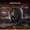 Glorious Gaming Glorious GHS Eternal - headset gaming stereo per PC, PS5, PS4, Xbox, Switch - driver angolari ottimizzati, microfono rimovibile regolabile e cristallino, 3,5 mm - robusto, comfort per tutto il giorno e la notte - nero