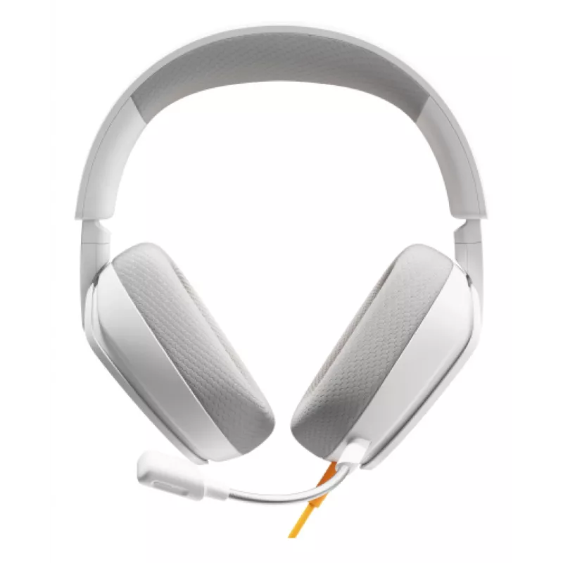 Glorious Gaming Glorious GHS Eternal - headset gaming stereo per PC, PS5, PS4, Xbox, Switch - driver angolari ottimizzati, microfono rimovibile regolabile e cristallino, 3,5 mm - durevole, comfort per tutto il giorno e la notte - bianco