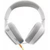 Glorious Gaming Glorious GHS Eternal - headset gaming stereo per PC, PS5, PS4, Xbox, Switch - driver angolari ottimizzati, microfono rimovibile regolabile e cristallino, 3,5 mm - durevole, comfort per tutto il giorno e la notte - bianco
