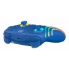 Gamepad con filo e wireless Turtle Beach Afterglow Wave blu per Nintendo Switch 2 – Bluetooth/USB-C, RGB, batteria ricaricabile integrata da 20 ore, cavo da 3 m
