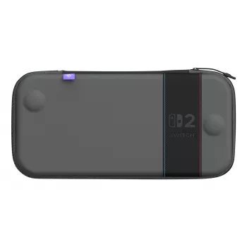 Custodia da viaggio Turtle Beach PlayTrek sottile per Nintendo Switch 2 — antracite nero, 290×58×145 mm