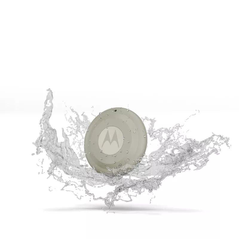 Localizzatore Motorola moto tag 2 — tracker Bluetooth universale, verde, batteria CR2032, fino a 14400 ore