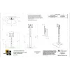 Chief PF1UB supporto monitor / stand 190,5 cm (75