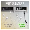 Axagon ADA-HA adattatore audio USB-A a jack 3,5 mm Hi-Res DAC, 384 kHz/32 Bit, stereo