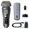 Rasoio a lamina Braun Series 9 Pro+ 9625s – grafite, 5 testine di rasatura, batteria Li‑Ion, trimmer, bagnato e asciutto