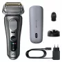 Rasoio a lamina Braun Series 9 Pro+ 9625s – grafite, 5 testine di rasatura, batteria Li‑Ion, trimmer, bagnato e asciutto