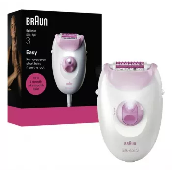 Braun Silk-epil 3-000 20 pinzette rosa