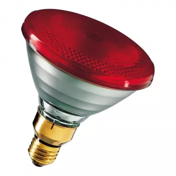 Lampada a infrarossi Philips PAR38 IR 175W E27 230V rossa