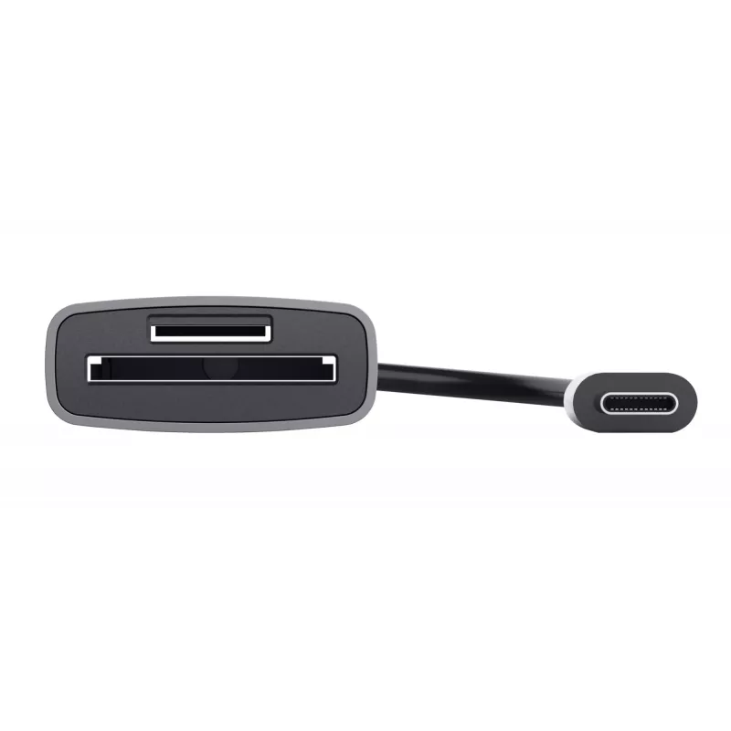 Lettore di schede Trust 24136 USB 3.2 Gen 1 (3.1 Gen 1) Type-C alluminio