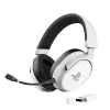 Cuffie Trust GXT 499 Forta con filo e senza fili con archetto gaming bianche