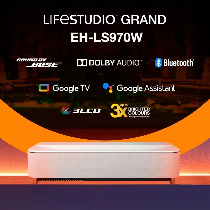 Epson EH-LS970W 4000 ANSI lumen 3LCD UHD 4K (3840x2160) bianco