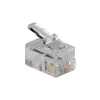 Connettore modulare ACT RJ10 (4P/4C) per cavo piatto