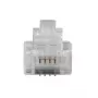 Connettore modulare ACT RJ11 (4P/4C) per cavo piatto