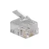 Connettore modulare ACT RJ11 (4P/4C) per cavo piatto