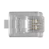 Connettore modulare ACT RJ11 (4P/4C) per cavo piatto