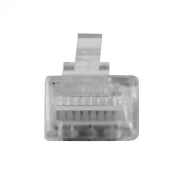 Connettore modulare ACT RJ45 (8P/8C) per cavo tondo con conduttori rigidi