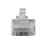 Connettore modulare ACT RJ45 (8P/8C) per cavo tondo con conduttori rigidi