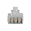 Connettore modulare ACT RJ48 (10P/10C) per cavo piatto