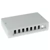 Presa a parete ACT FA6000 — presa di connessione CAT6 non schermata a 8 porte