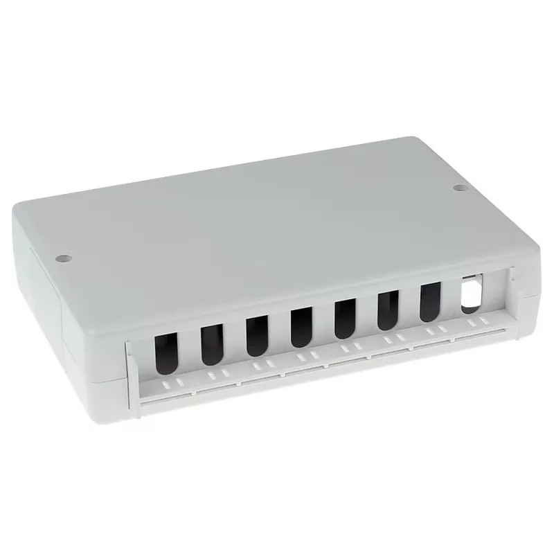 Presa a parete ACT FA6000 — presa di connessione CAT6 non schermata a 8 porte