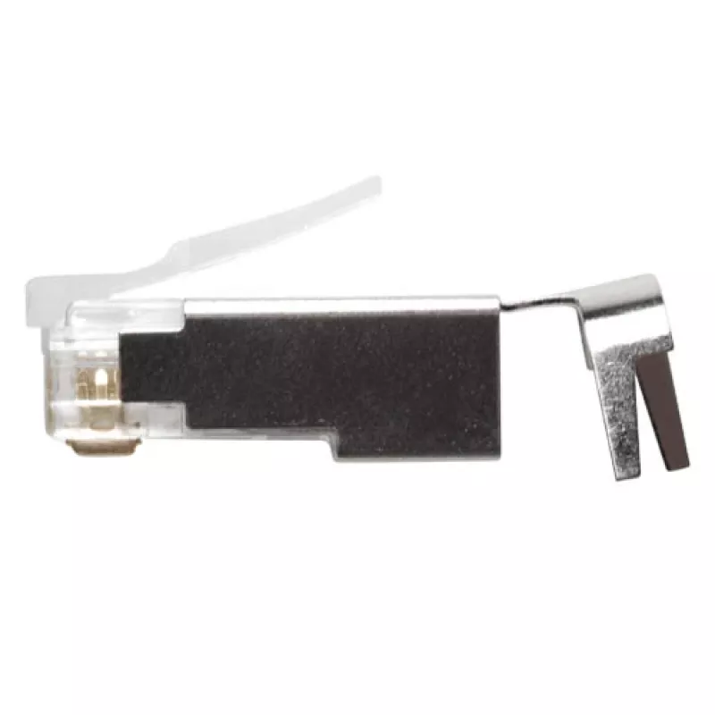 ACT Connettore modulare schermato RJ45 (8P/8C) CAT6A per cavo rotondo con conduttori rigidi o flessibili