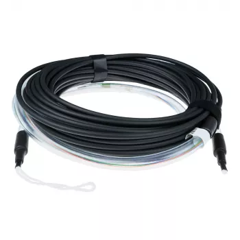 ACT Cavo multimodale 50/125 OM4 per interno/esterno da 70 metri, 4 fibre, con connettori LC