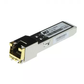 ACT Ricetrasmettitore SFP 1000Base rame RJ45 codificato per Juniper (SFP-1GE-T)