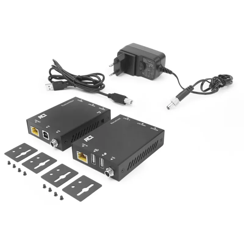 ACT Set extender KVM HDMI 2.0 4K su CAT6A fino a 70 metri