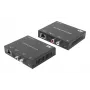 Set extender audio ACT AC7710 — digitale/analogico su Cat5e/Cat6 con DAC, TOSLINK I/O, fino a 300 m, alimentato via USB 5V
