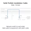 ACT CAT6A S/FTP B2ca PoE++ 100W cavo di installazione solido preassemblato FB0175
