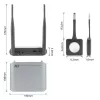 ACT Aero 4K sistema di presentazione wireless, desktop, nero, grigio, 3840 x 2160, 2160p, USB Type-C, USB