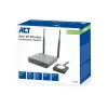 ACT Aero 4K sistema di presentazione wireless, desktop, nero, grigio, 3840 x 2160, 2160p, USB Type-C, USB