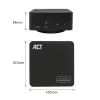 ACT docking station universale USB-C 4K, per 3 monitor HDMI/DisplayPort, DisplayLink