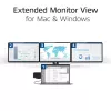 ACT docking station universale USB-C 4K, per 3 monitor HDMI/DisplayPort, DisplayLink