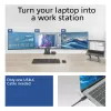 ACT docking station universale USB-C 4K, per 3 monitor HDMI/DisplayPort, DisplayLink