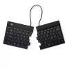 R-Go Tools tastiera ergonomica R-Go Split Break con software per le pause, tastiera ergonomica divisa, QWERTY (NORDICO), Bluetooth, nero