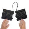 R-Go Tools tastiera ergonomica R-Go Split Break con software per le pause, tastiera ergonomica divisa, QWERTY (NORDICO), Bluetooth, nero