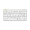R-Go Tools tastiera ergonomica R-Go Compact Break, tastiera compatta con software per le pause, QWERTZ (CH), Bluetooth, bianco