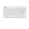R-Go Tools tastiera ergonomica R-Go Compact Break, tastiera compatta con software per le pause, QWERTZ (CH), Bluetooth, bianco