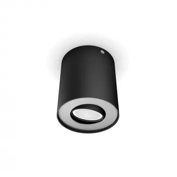 Spot intelligente Philips Hue 929003811601, Bluetooth, 4,2 W, nero, Ø103 mm, altezza 120 mm