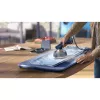 Ferro da stiro a vapore Philips GC213/50 con suola SteamGlide Plus, 1800 W, cavo 2,5 m, StyleMat incluso