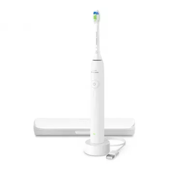 Spazzolino elettrico sonico Philips Serie 3100 HX4033/21 — ricaricabile, batteria Li-Ion, modalità Daily Care, 1 manico e 1 testina